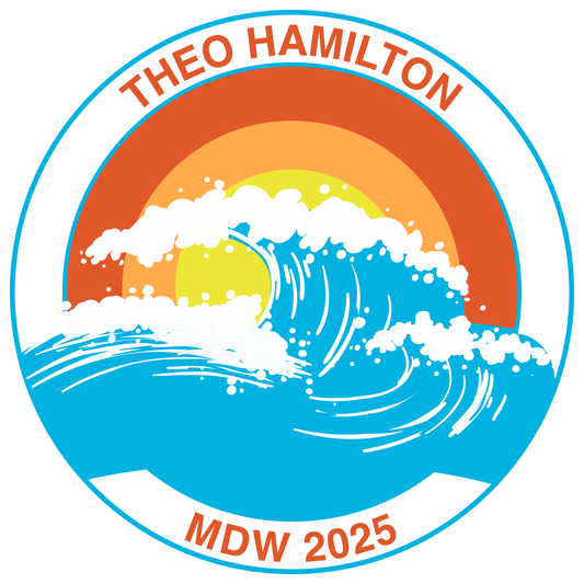 Surf Nation Bar Mitzvah Logo Design