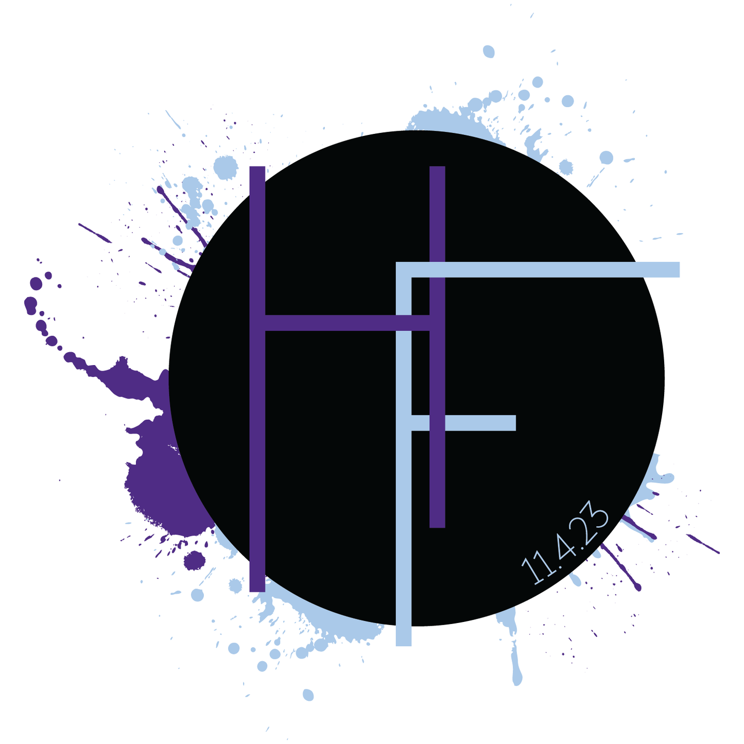 Spray Paint Power Bar and Bat Mitzvah Logo
