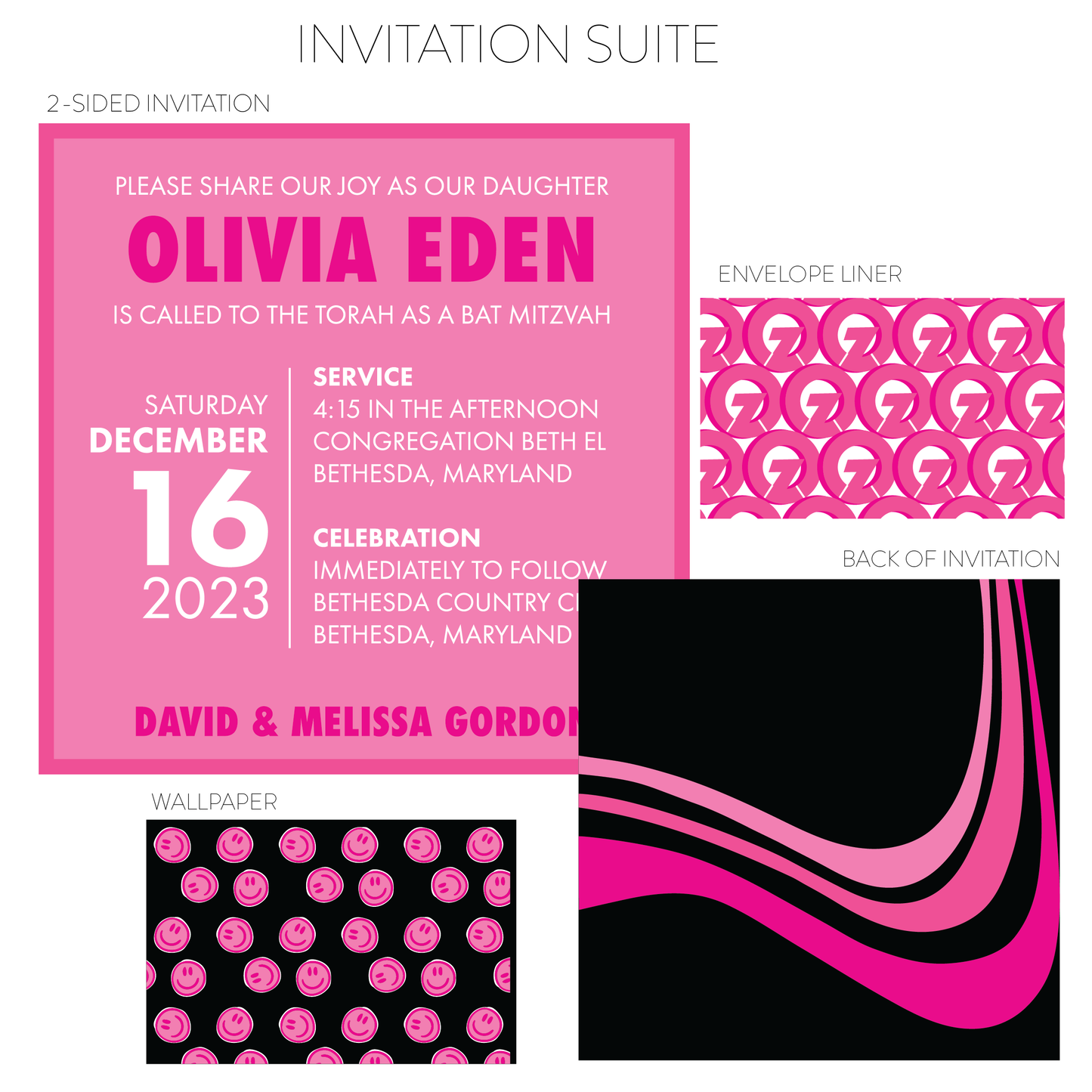 2-SIDED DIGITAL INVITATION/SAVE THE DATE