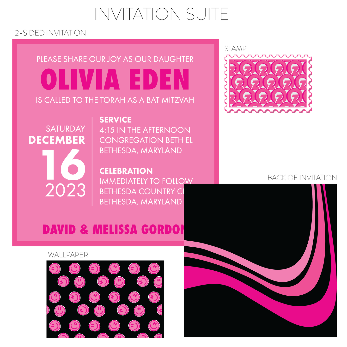 2-SIDED DIGITAL INVITATION/SAVE THE DATE