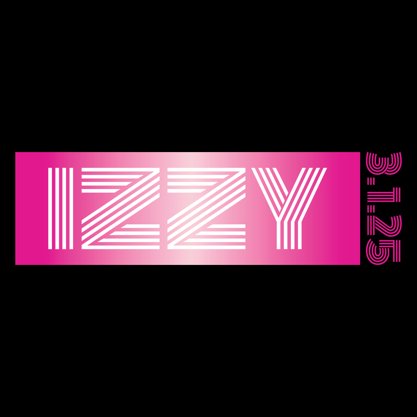 Stripe It Bat Mitzvah Logo Design