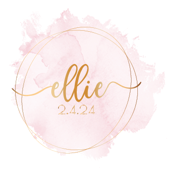 Clean Water - Watercolor Bat Mitzvah Logo