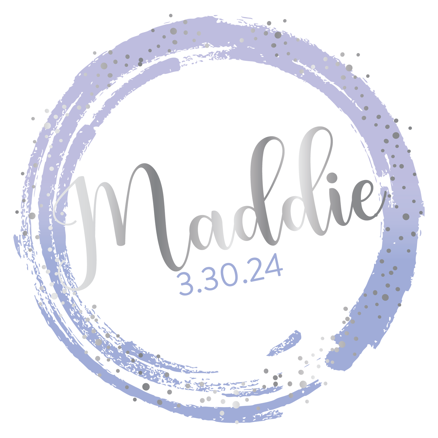 Spotted Gold Bat Mitzvah Logo Design