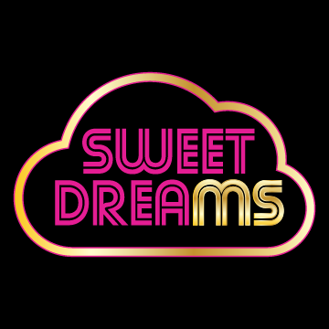 portfolioimg_Sweet Dreams Bat Mitzvah Logo Design Pink and Black and Gold