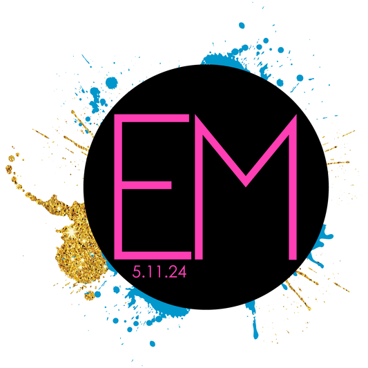 Spray Paint Power Bar and Bat Mitzvah Logo