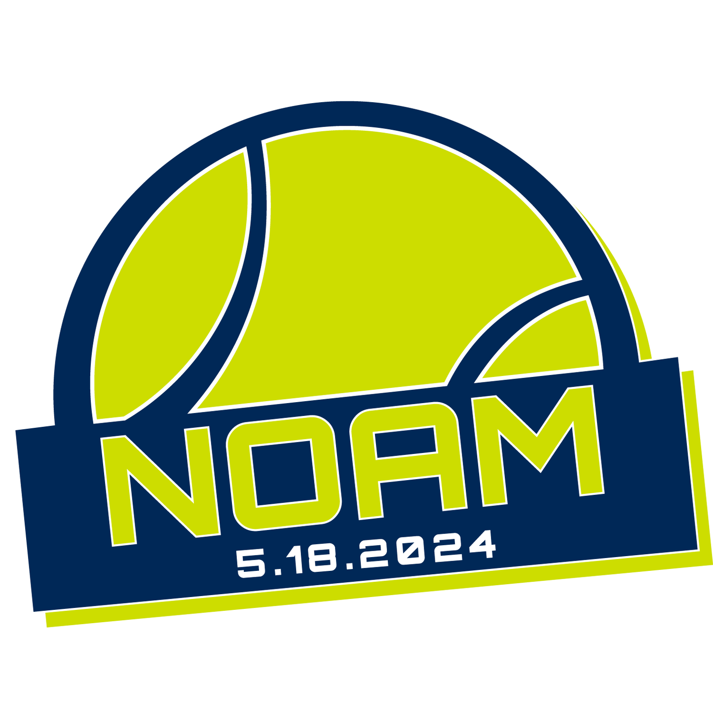 Great Shot - Tennis Bar Mitzvah Logo Design