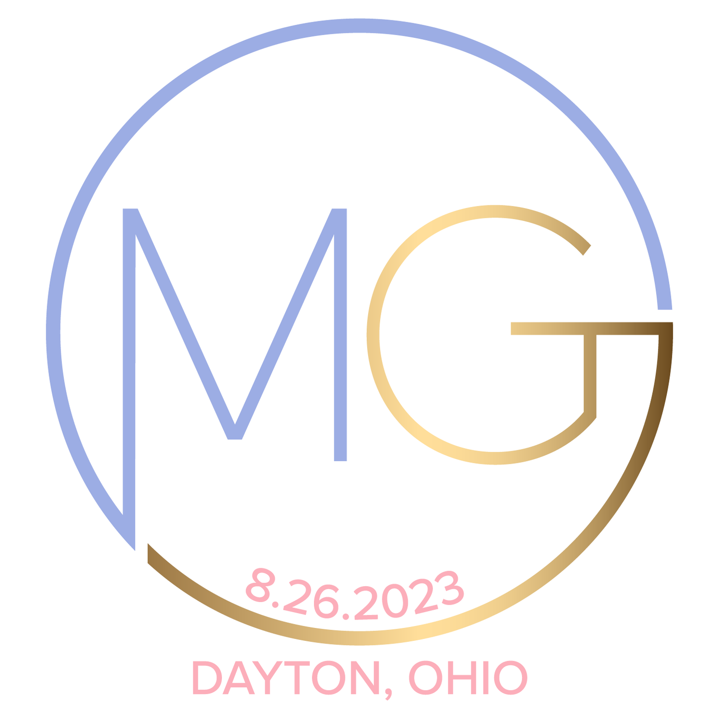 Monogram It - Bat Mitzvah Logo Design