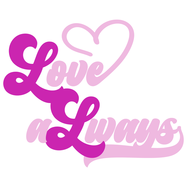 portfolioimg_Pink Heart Bat Mitzvah Logo Design