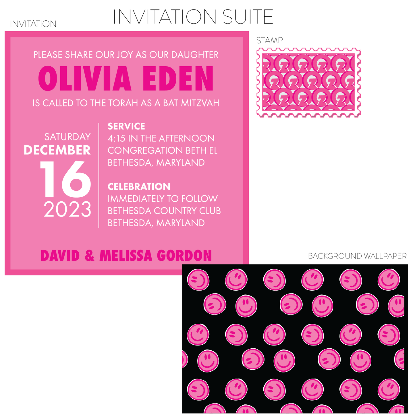 1-SIDED DIGITAL INVITATION/SAVE THE DATE