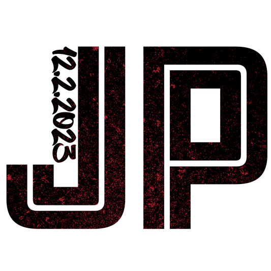 Paint the Wall Graffiti Pattern Bar and Bat Mitzvah Logo Design