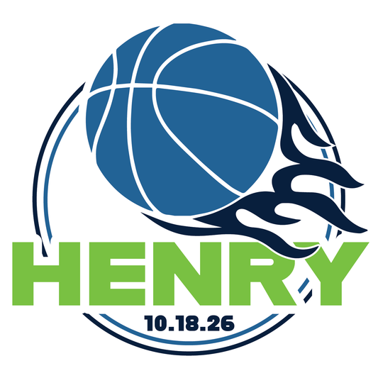 Backboard - Basketball Bar and Bat Mitzvah Logo