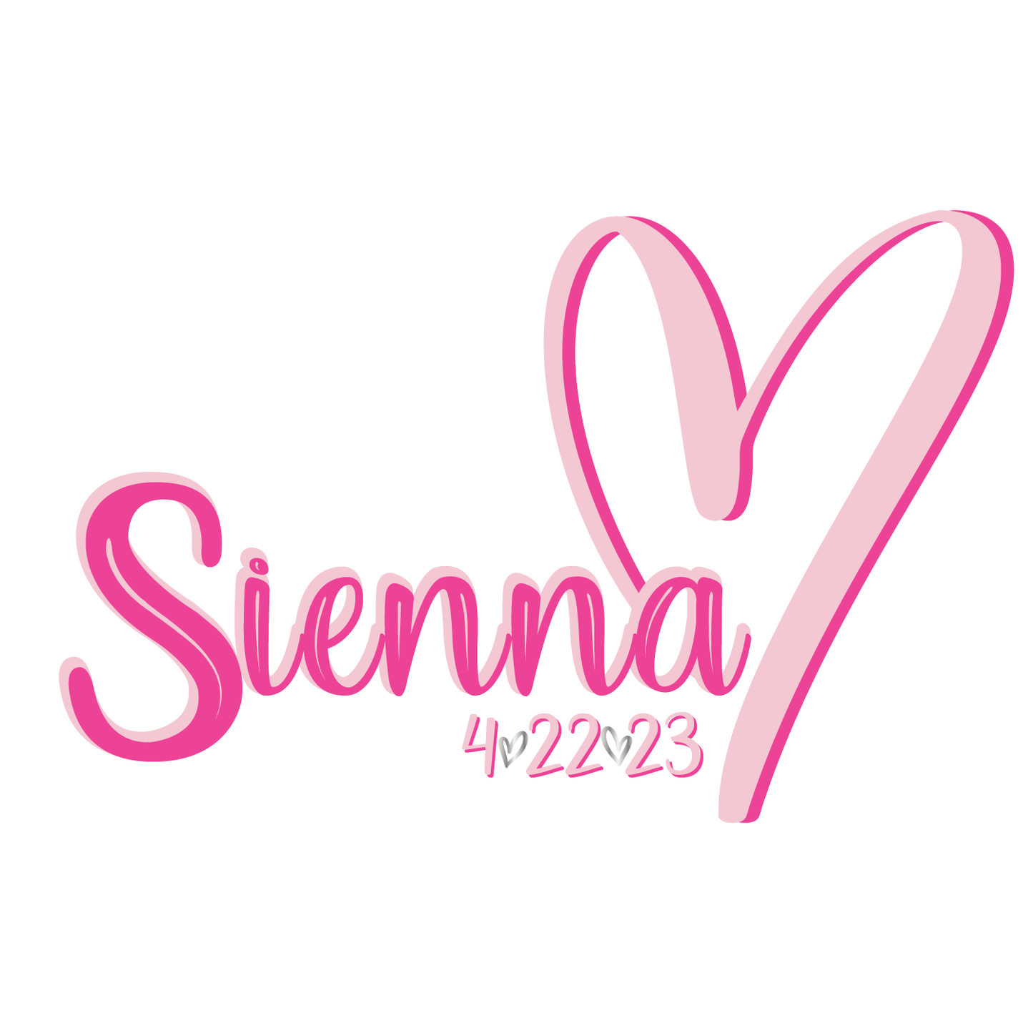 Shock to the Heart Bat Mitzvah Logo Design