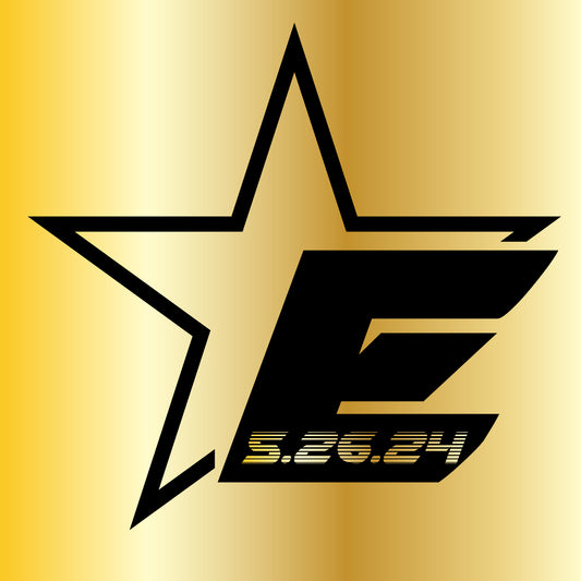 Star of Gold Bar and Bat Mitzvah Logo Design