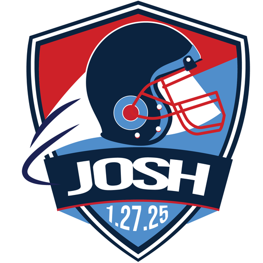 Touchdown Football Bar and Bat Mitzvah Logo