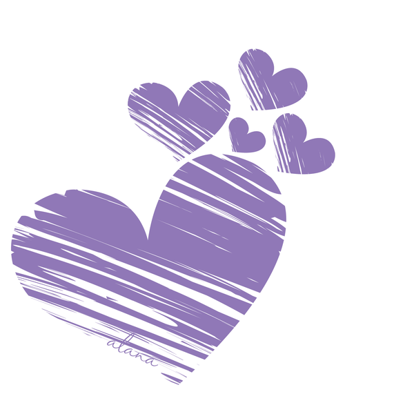 portfolioimg_Lavender Heart Bat Mitzvah Logo