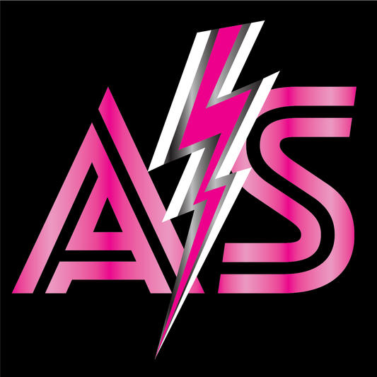 So Much Glam - Lightning Bolt Bat Mitzvah Logo Design