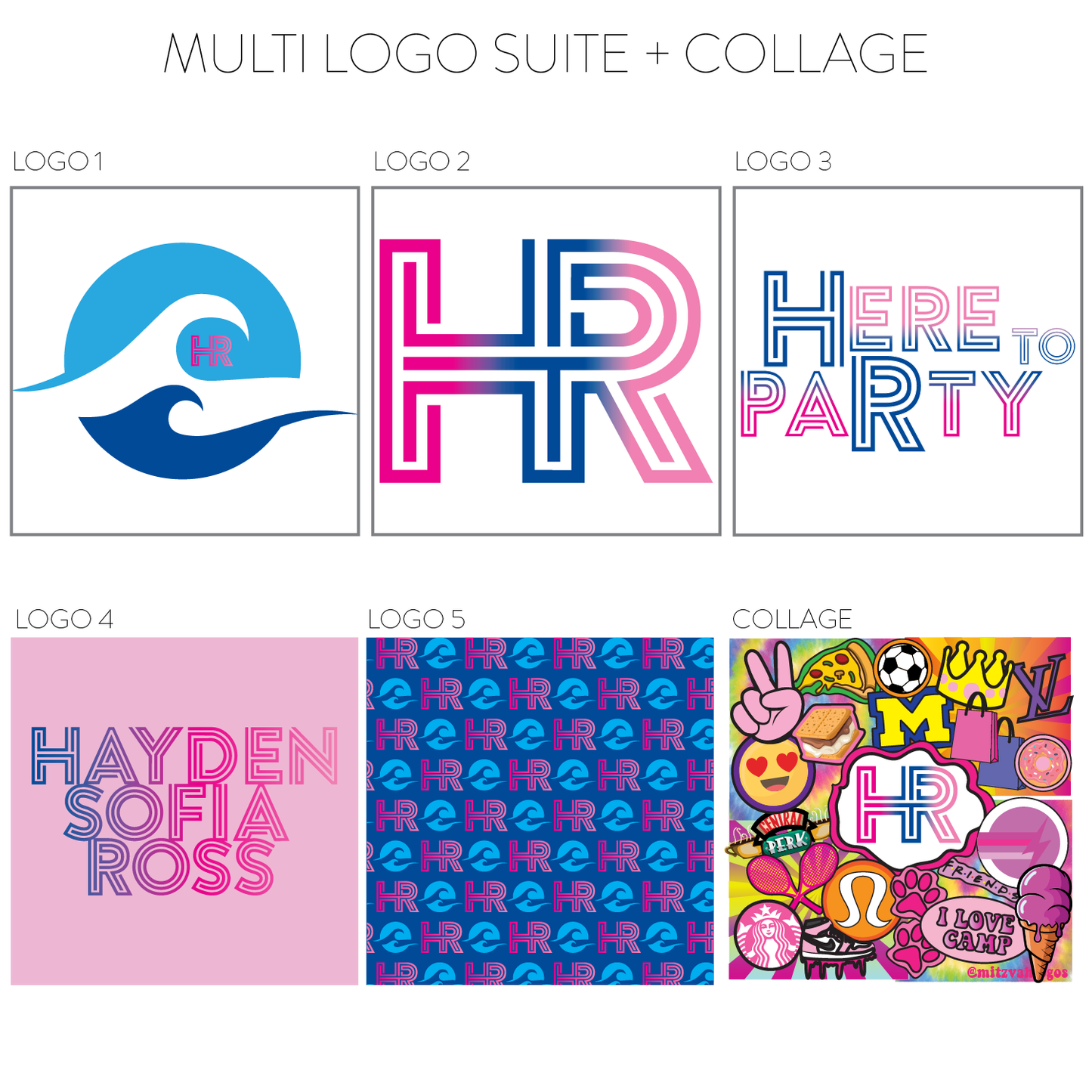 MULTI LOGO SUITE (5 DESIGNS)