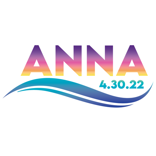 Wave - Sunset Bar and Bat Mitzvah Logo Design