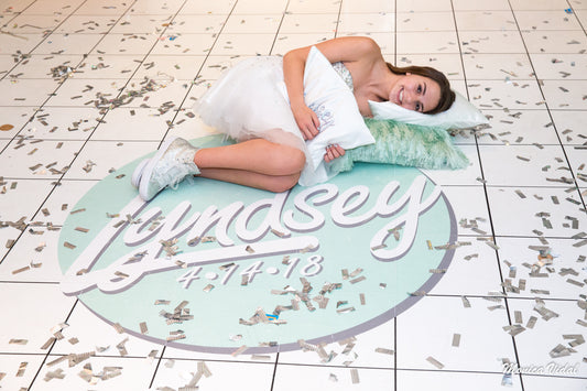 52" Bar and Bat Mitzvah Dance Floor Decal