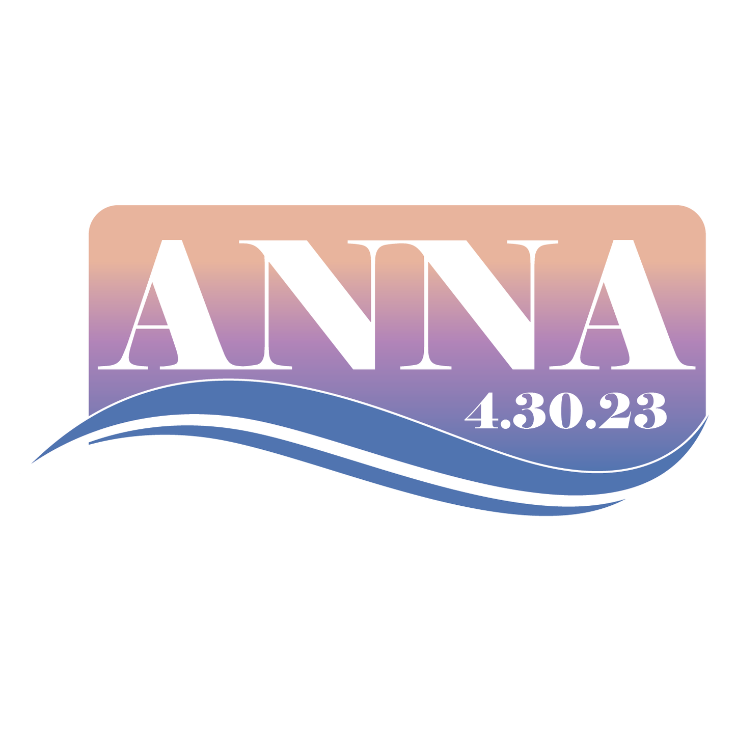 Ocean Breeze - Beach Bat Mitzvah Logo Design