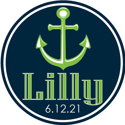 Summer Nautical Mitzvah Logo Design