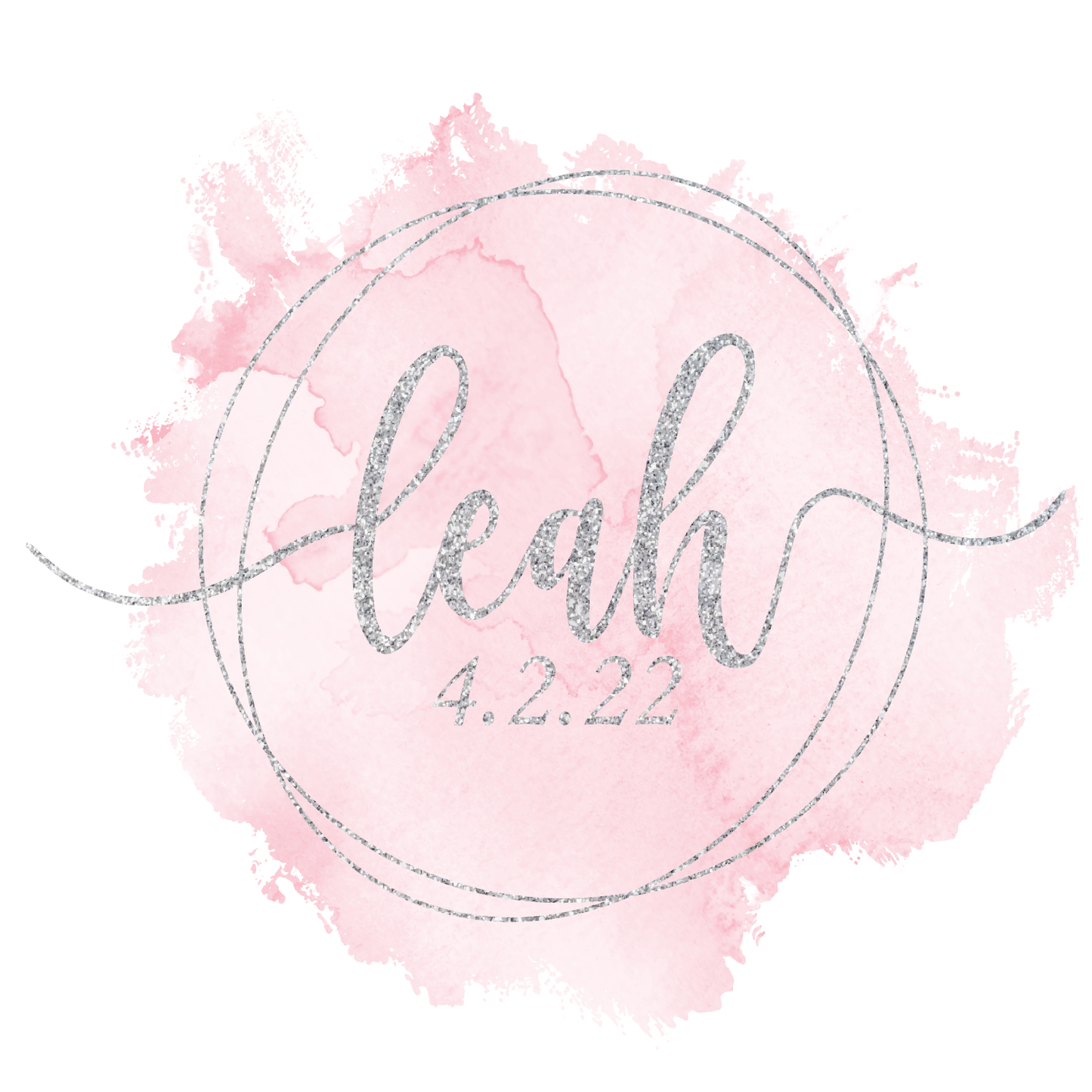 Clean Water - Watercolor Bat Mitzvah Logo