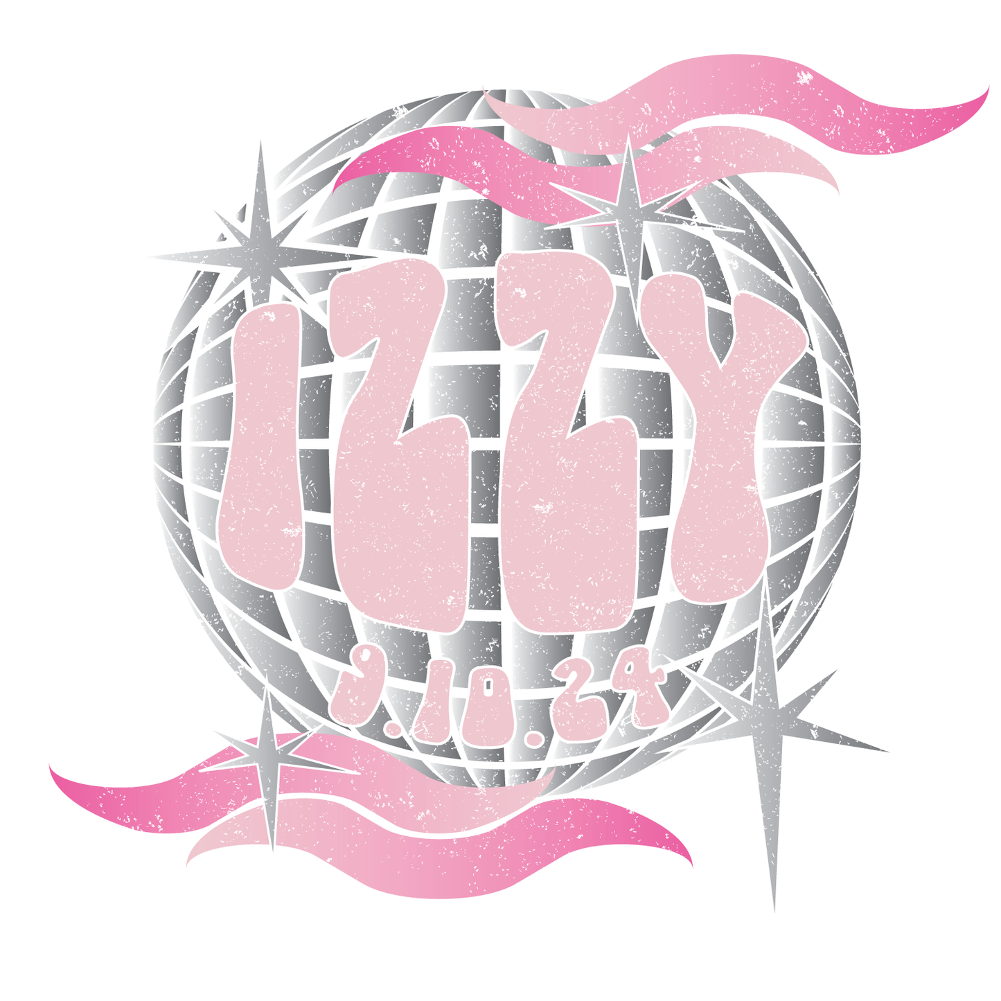 Stayin' Alive - Disco Ball Bat Mitzvah Logo Design
