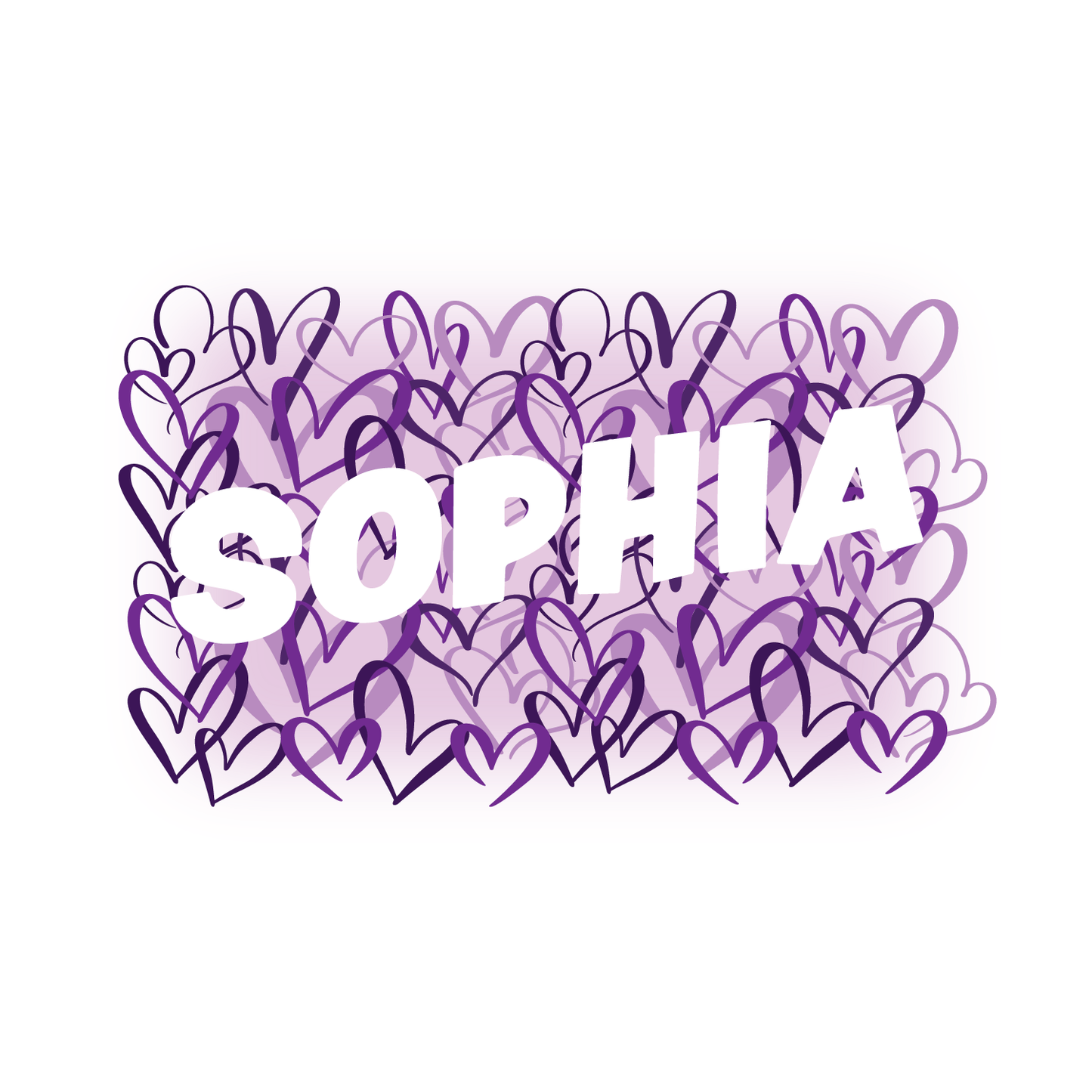 Hearts on Hearts Bat Mitzvah Logo Design