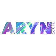 Fun With Iridescent Bat Mitzvah Logo Design