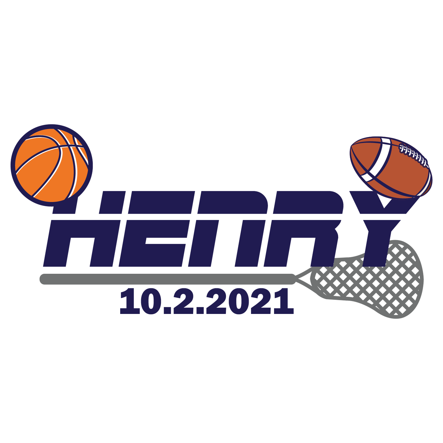 Lax Bro - Lacrosse / Sports Bar Mitzvah Logo Design
