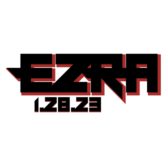 I Love Rock N' Roll Bar and Bat Mitzvah Logo Design