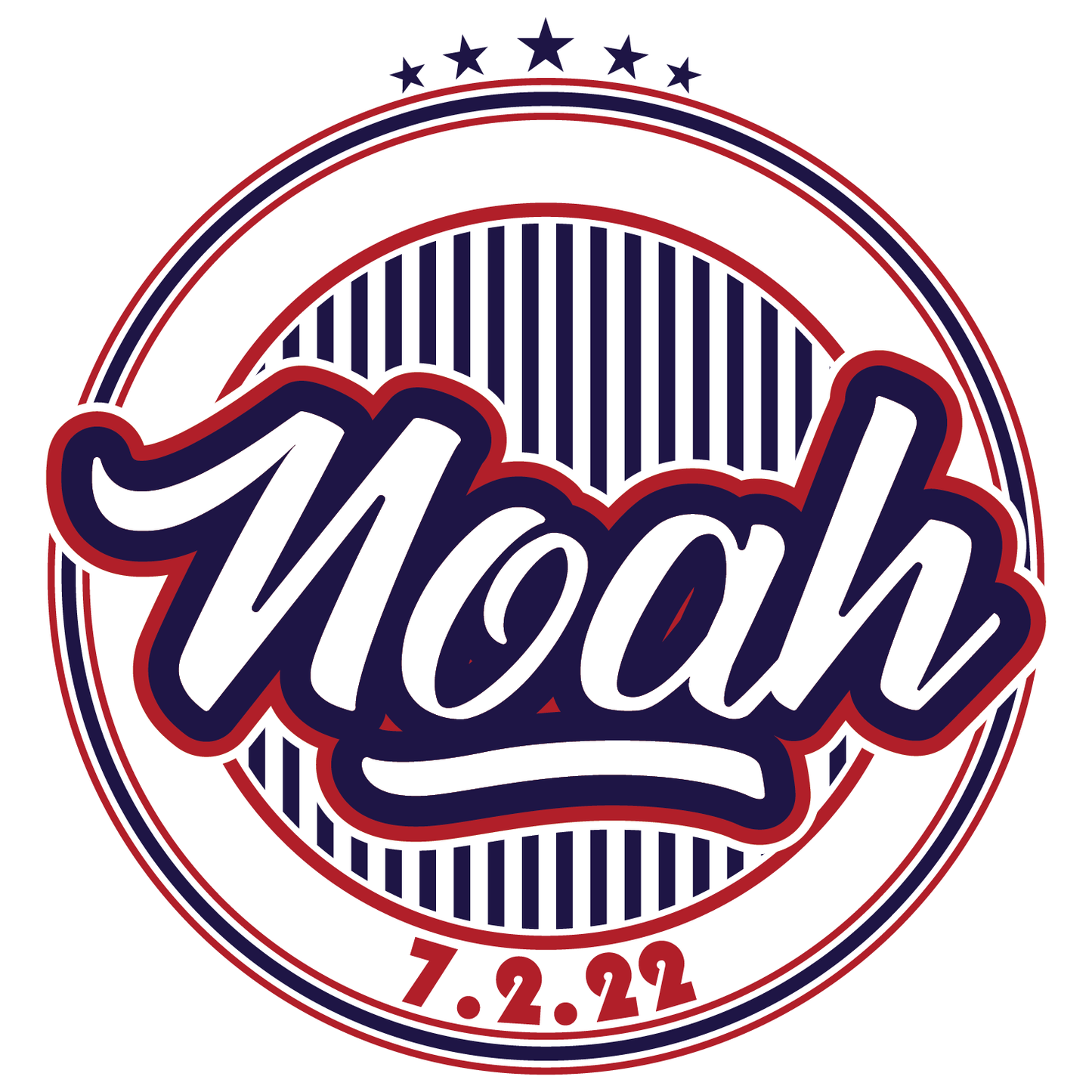 Sports Fan - Baseball Bar Mitzvah Logo Design