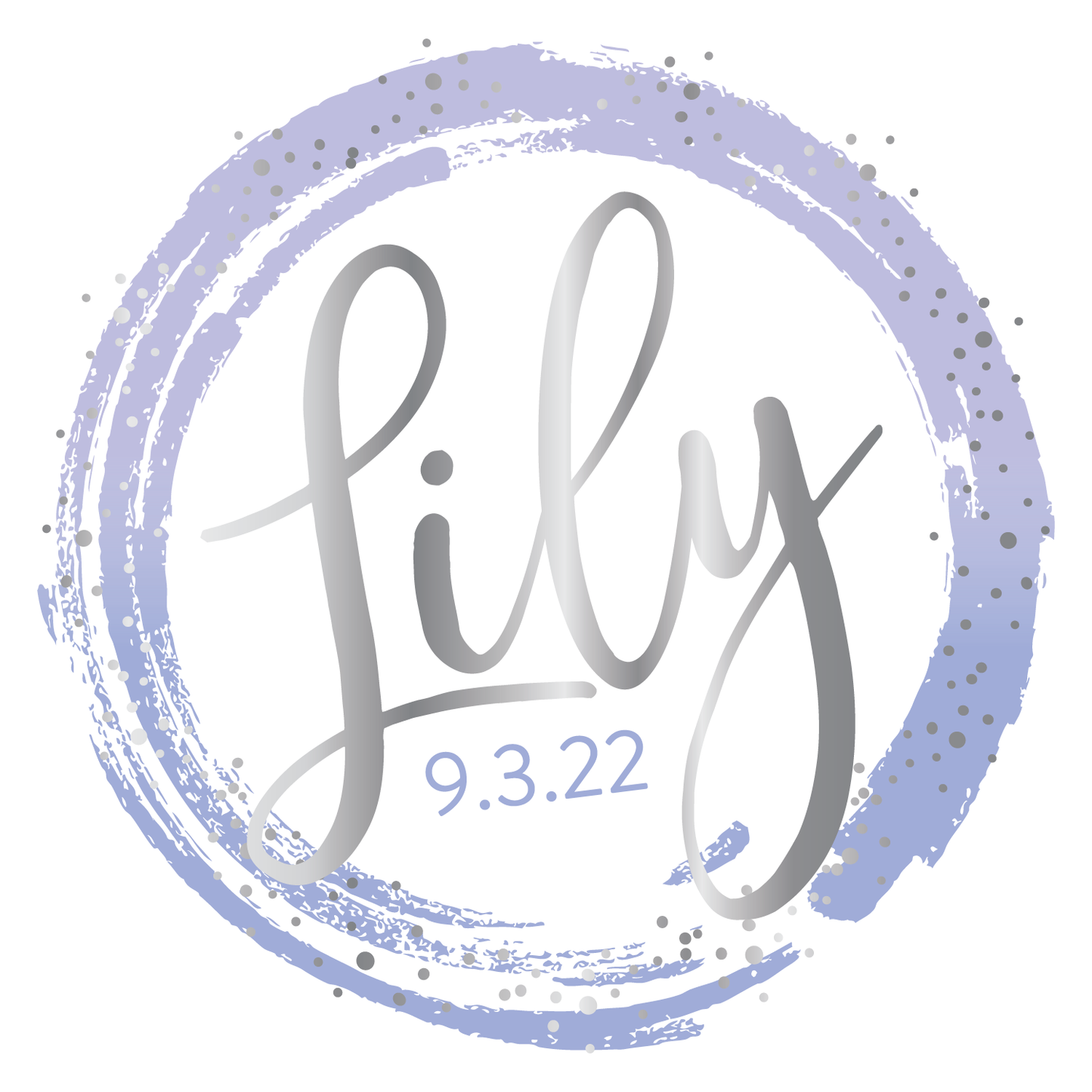 Spotted Gold Bat Mitzvah Logo Design