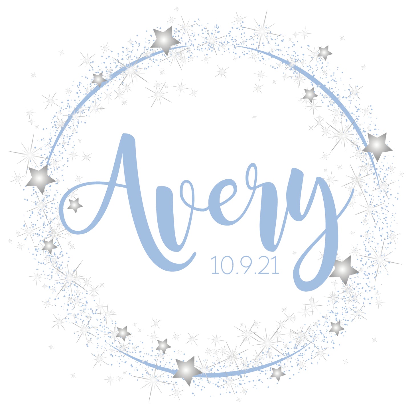 Twinkle Twinkle - Star Bat Mitzvah Logo Design