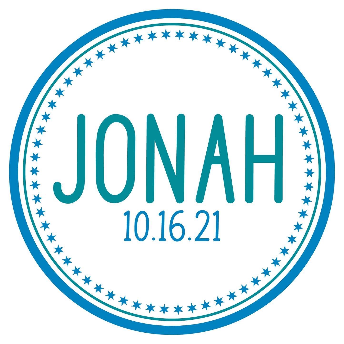 Counting Stars - Bar and Bat Mitzvah Logo Design