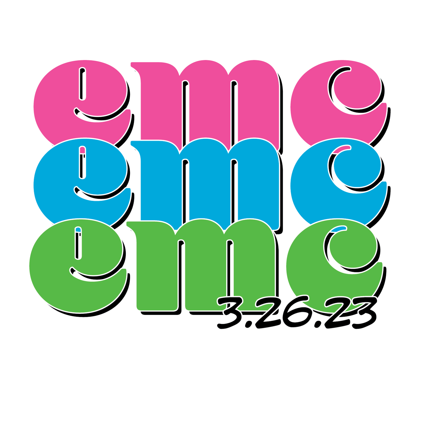 Triple Threat Bar and Bat Mitzvah Logo Design