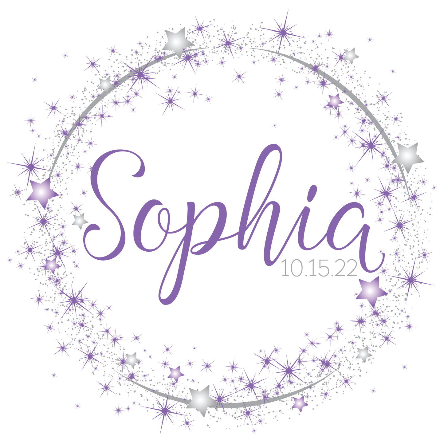 Twinkle Twinkle - Star Bat Mitzvah Logo Design