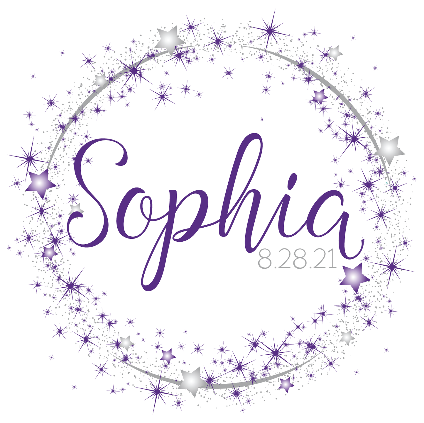 Twinkle Twinkle - Star Bat Mitzvah Logo Design