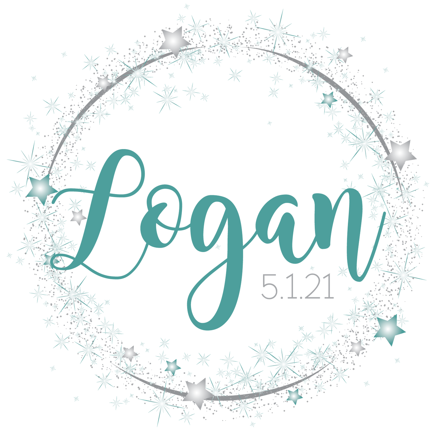 Twinkle Twinkle - Star Bat Mitzvah Logo Design