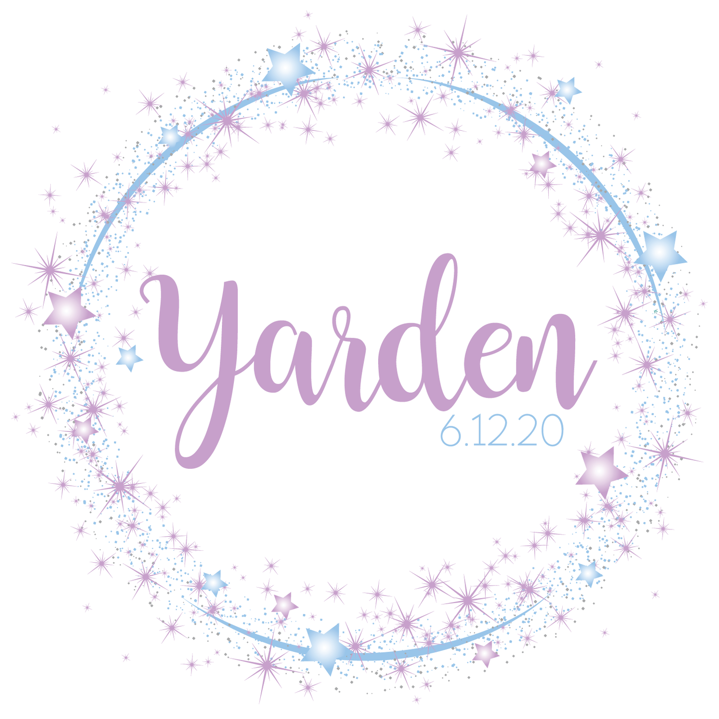 Twinkle Twinkle - Star Bat Mitzvah Logo Design