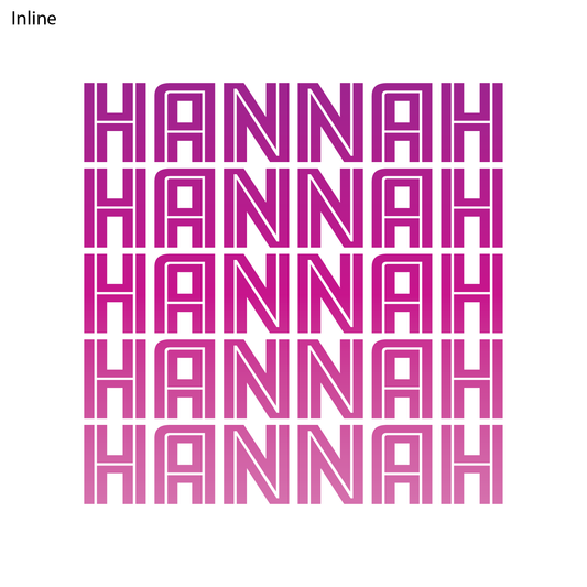 Typography 1 - Bar and Bat Mitzvah Logo Design