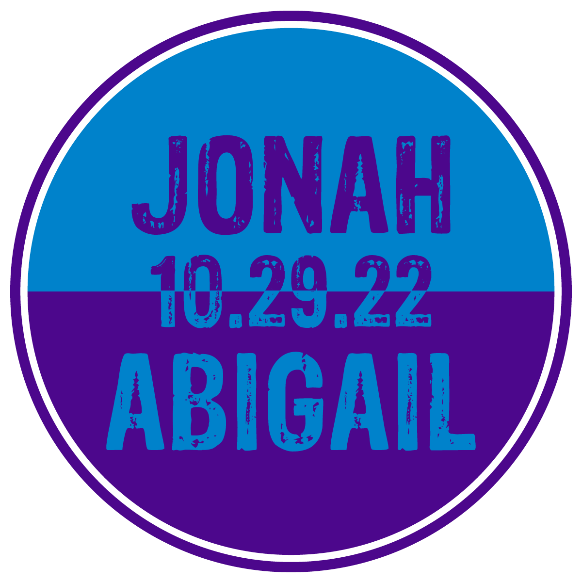Wonder Twins B'nai Mitzvah Logo Design