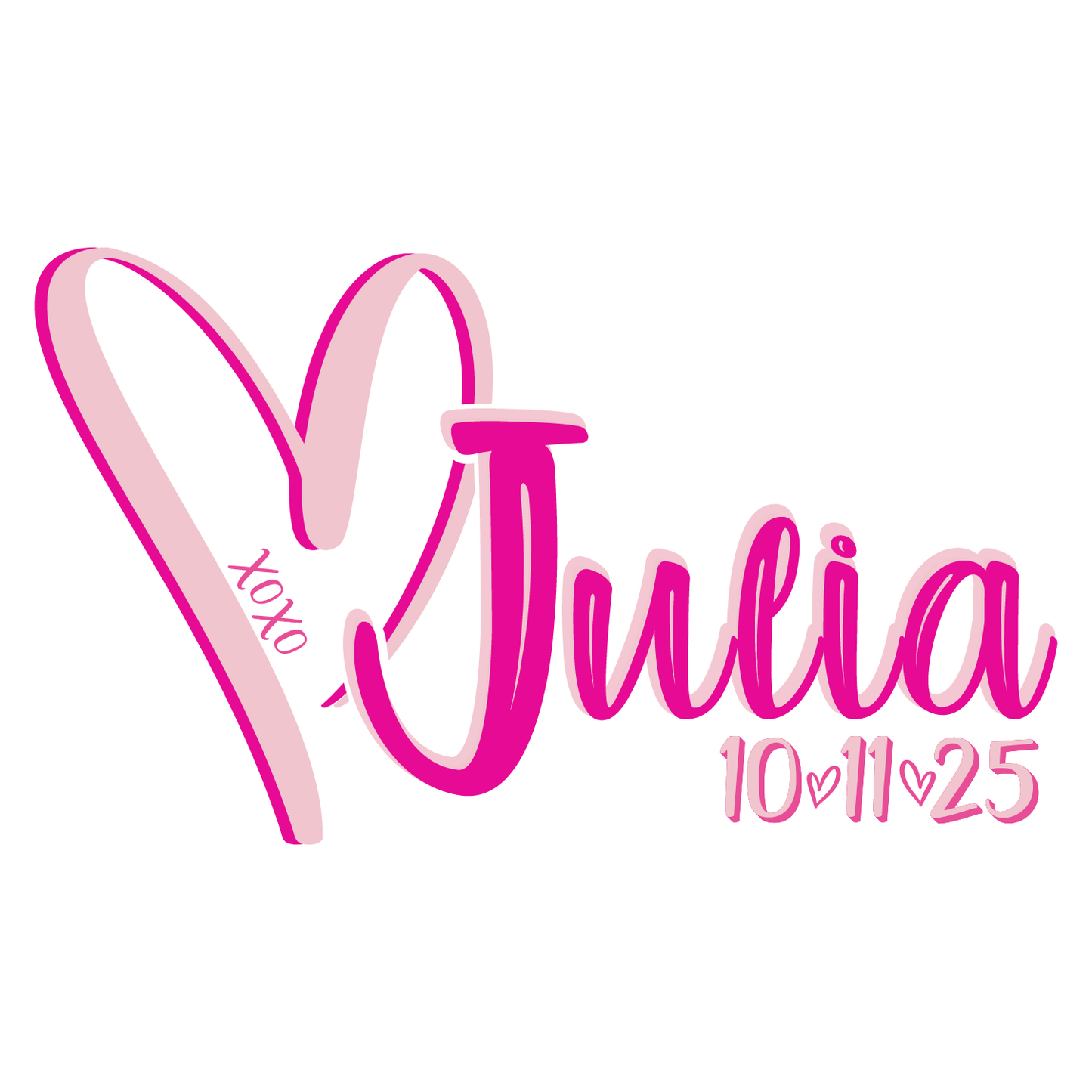 Shock to the Heart Bat Mitzvah Logo Design