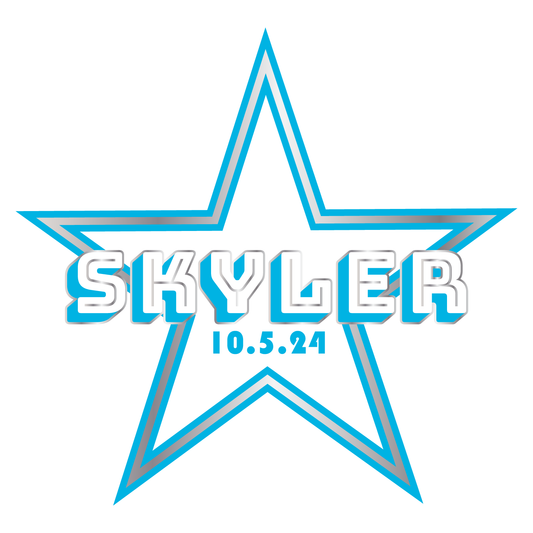 Sky Full of Stars Bat Mitzvah Logo