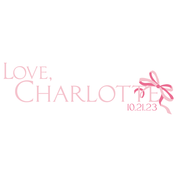 portfolioimg_Love Shack Fancy Inspired Bat Mitzvah Logo Design