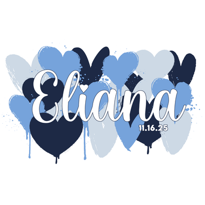 Love Is Heart Bat Mitzvah Logo Design