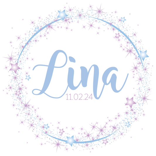 Twinkle Twinkle - Star Bat Mitzvah Logo Design