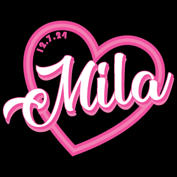 Heart On My Sleeve Bat Mitzvah Logo Design