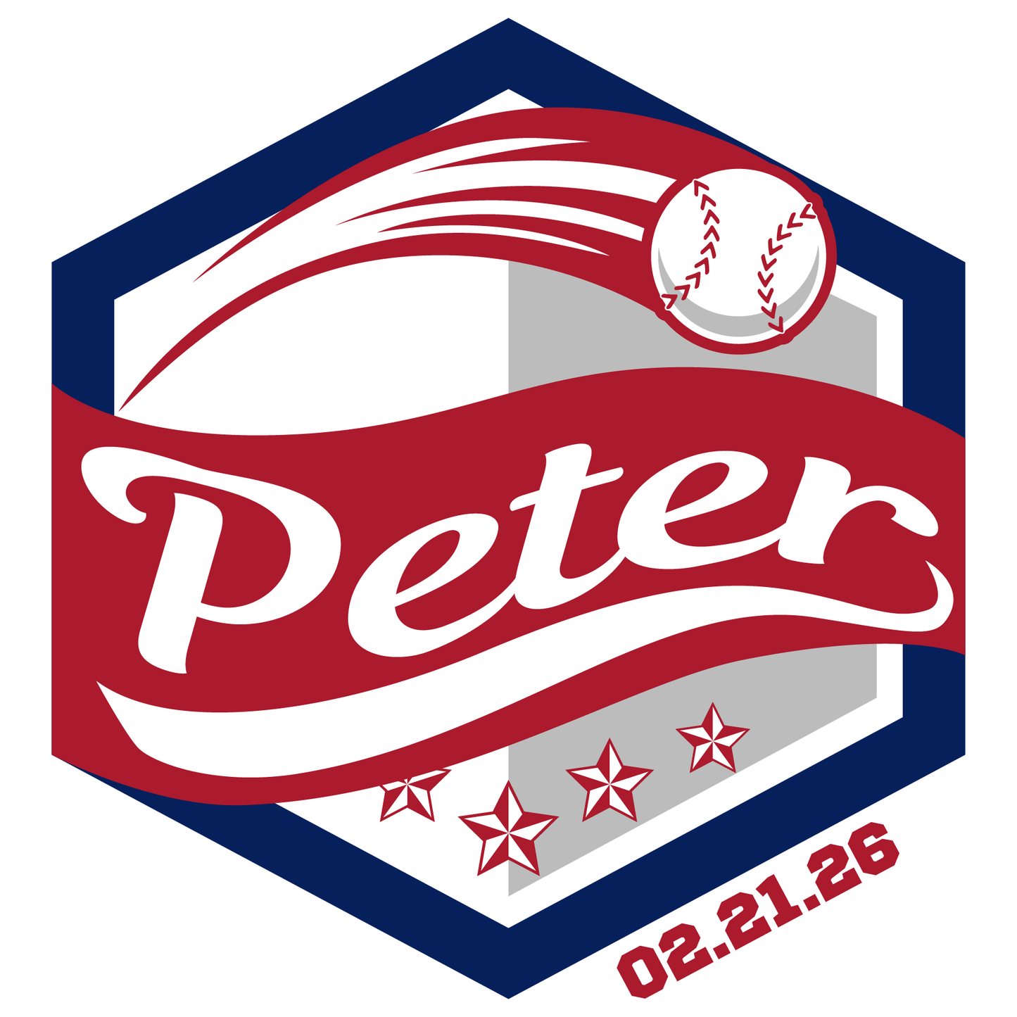 Dinger - Baseball Bar and Bat Mitzvah Logo Design