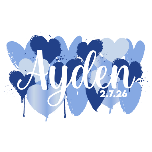 Love Is Heart Bat Mitzvah Logo Design
